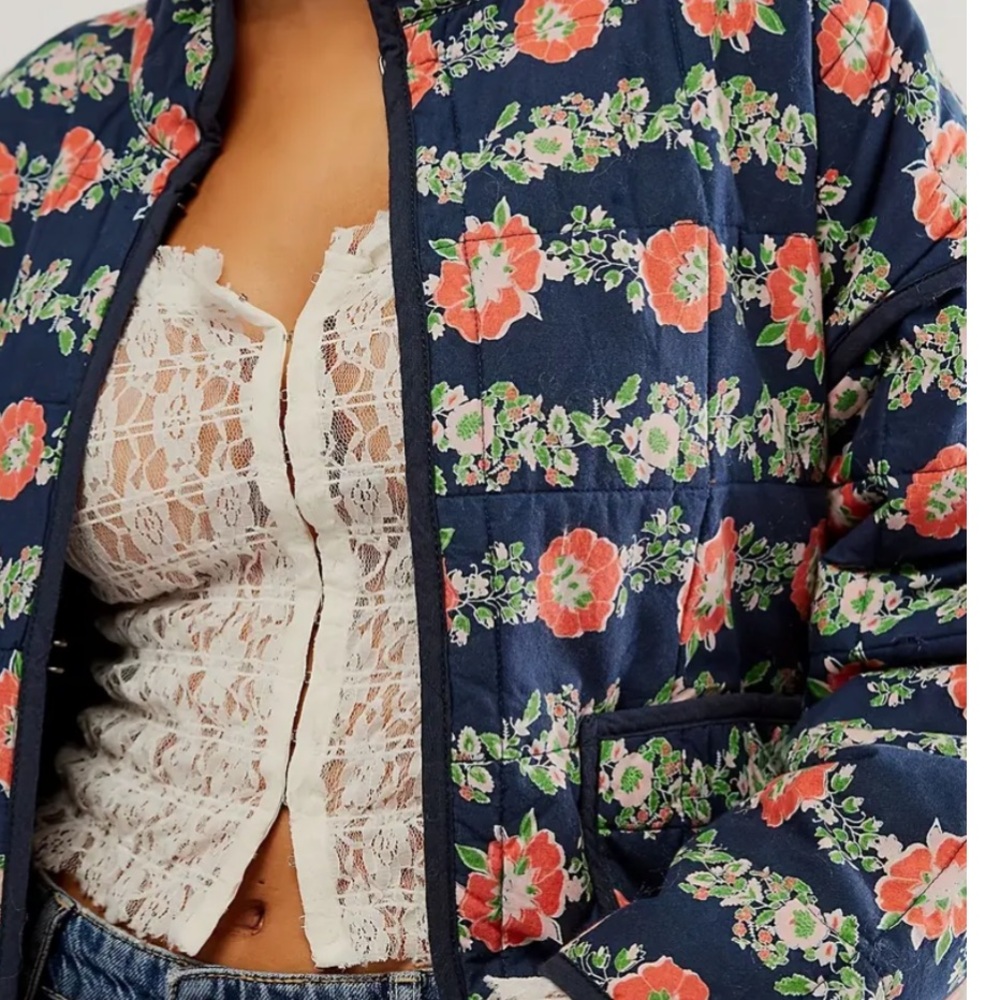 ❤️❤️❤️Boho Floral jacket